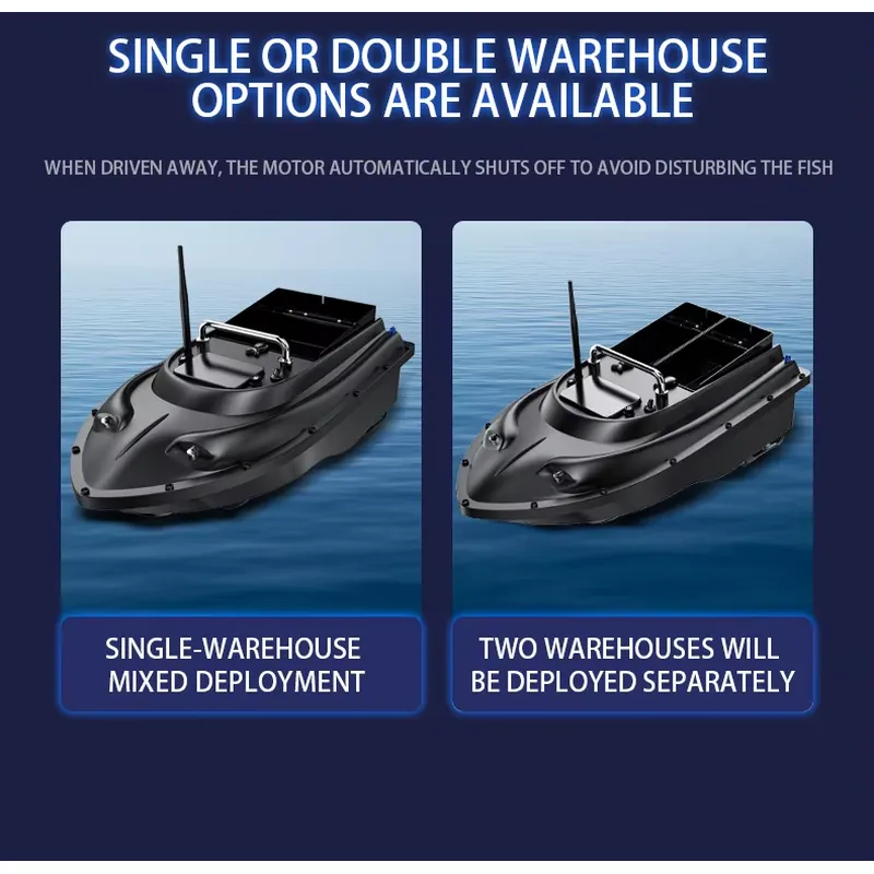 Fishing Gps - Anglerboot für Karpfenangeln mit Intelligenter Fernbedienung,