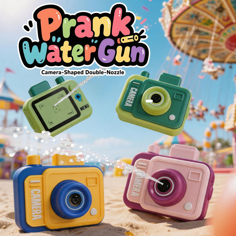 Underwater Camera - Doppelseitige Wasserpistole mit Kamera, Lustiges Wasserspielzeug