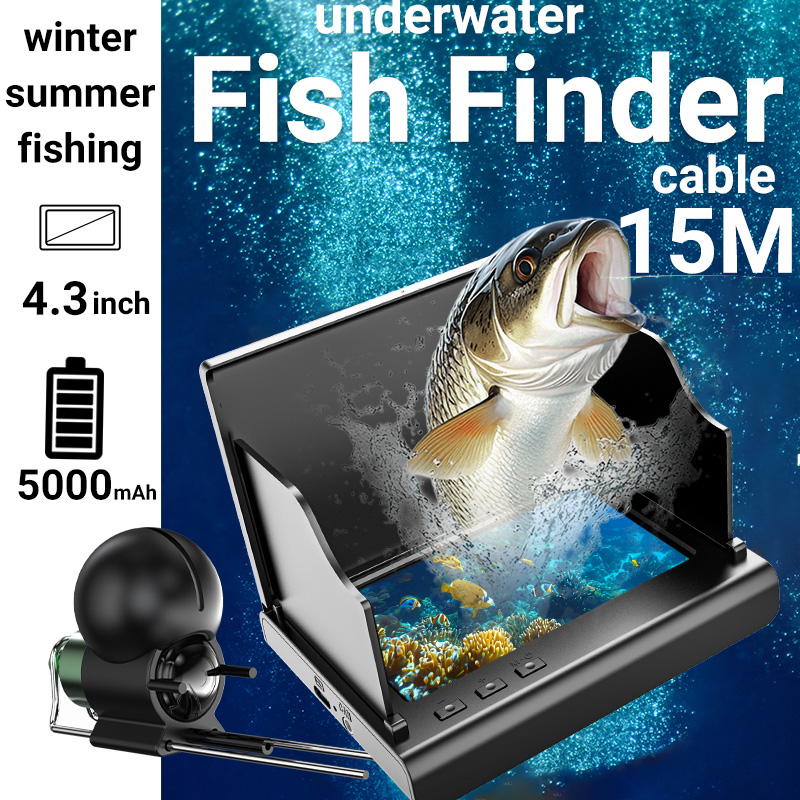 Fish Finder Cable - 4,3 Zoll Eisfischereikamera Fischfinder 1080P HD