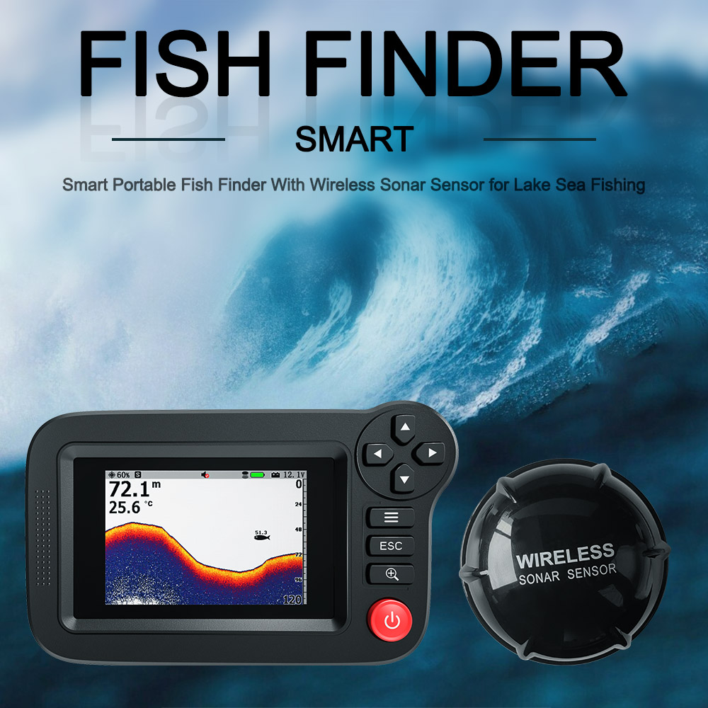 Intelligenter Fischfinder – tr – Fishing Depth Finder Bewertung und Preis