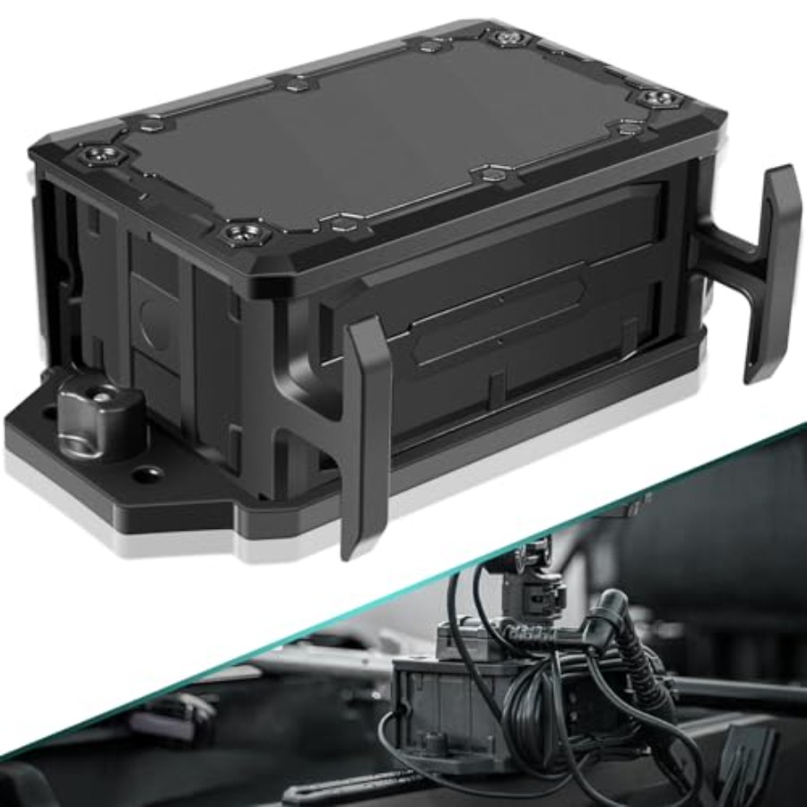 Schienenmontierte Batteriebox  – Fish Finder Mount Bewertung und Preis