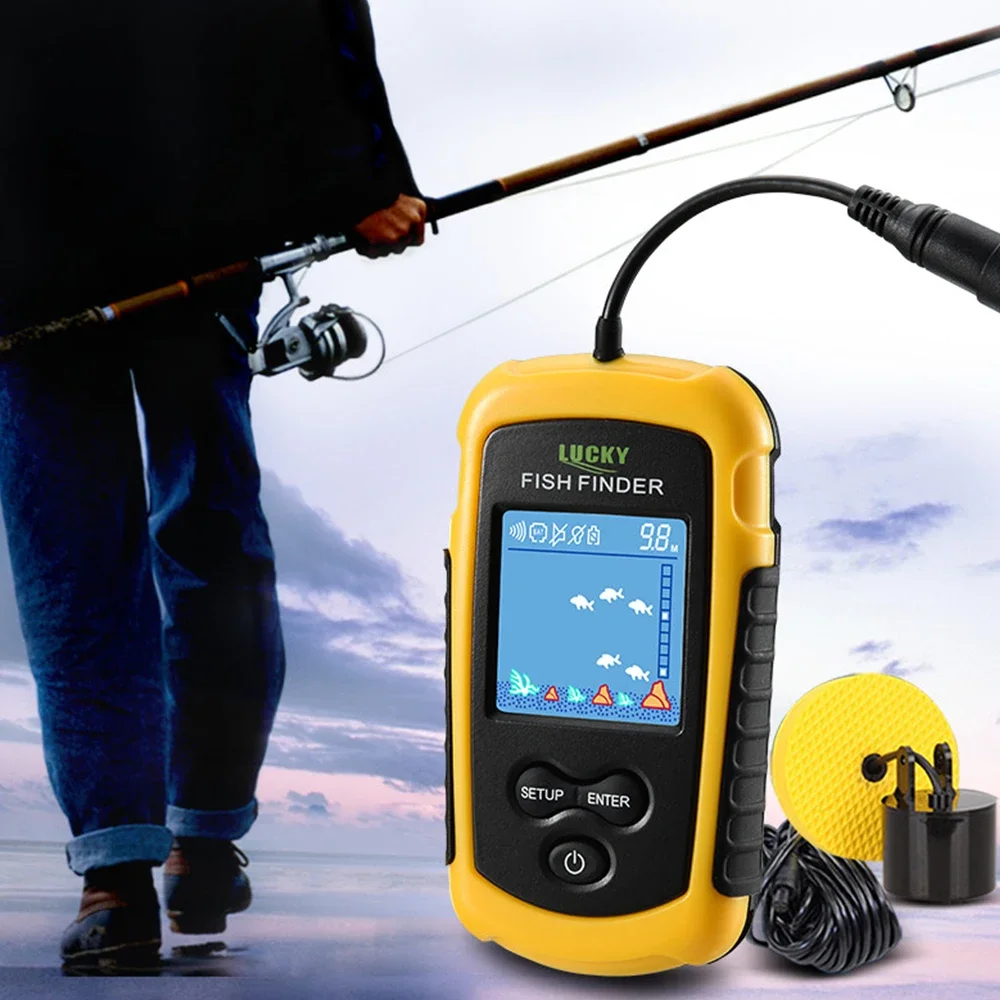 Lucky LCD-Farbbildschirm, trag – Fishing Depth Finder Bewertung und Preis