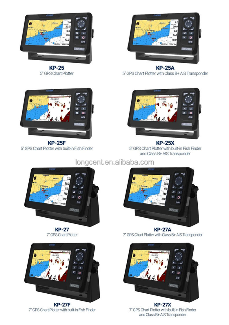 Neuer KP-27A 7 Zoll LCD Marine – Fishing Gps Bewertung und Preis